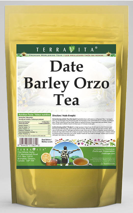 Date Barley Orzo Tea