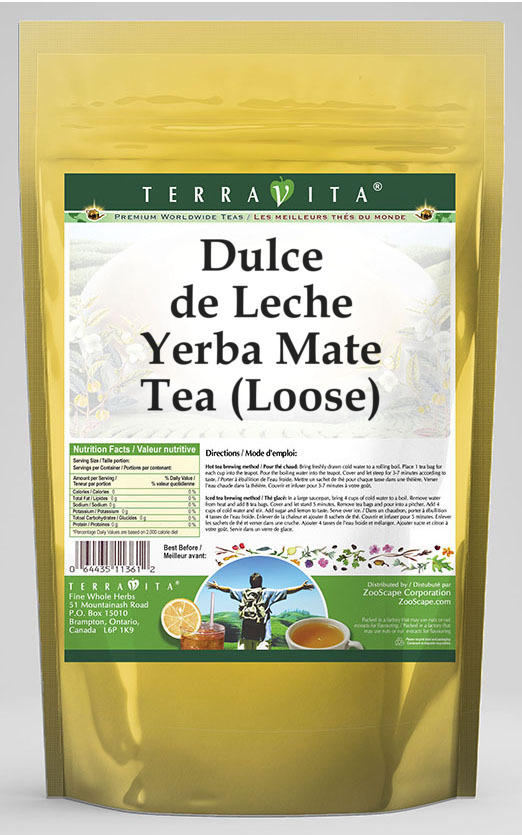 Dulce de Leche Yerba Mate Tea (Loose)