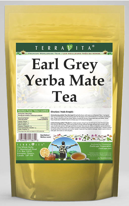 Earl Grey Yerba Mate Tea