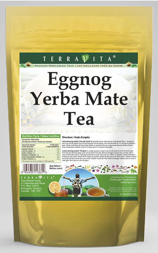 Eggnog Yerba Mate Tea