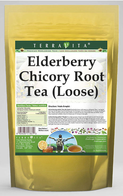 Elderberry Chicory Root Tea (Loose)