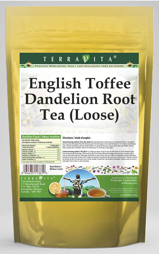 English Toffee Dandelion Root Tea (Loose)