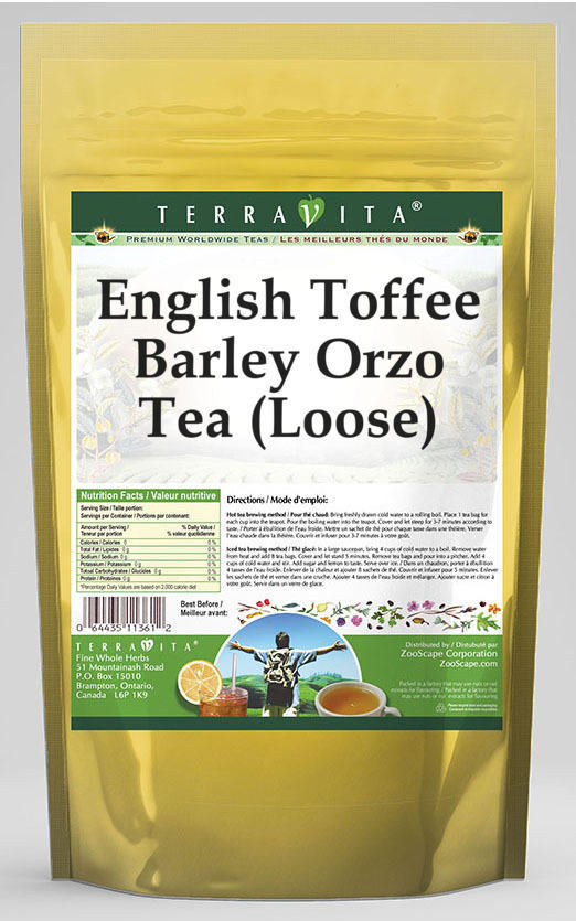English Toffee Barley Orzo Tea (Loose)