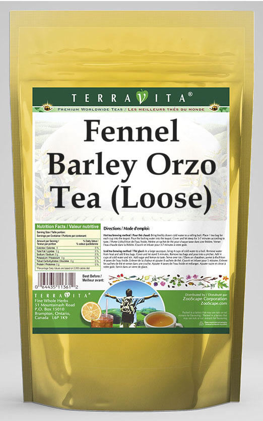 Fennel Barley Orzo Tea (Loose)