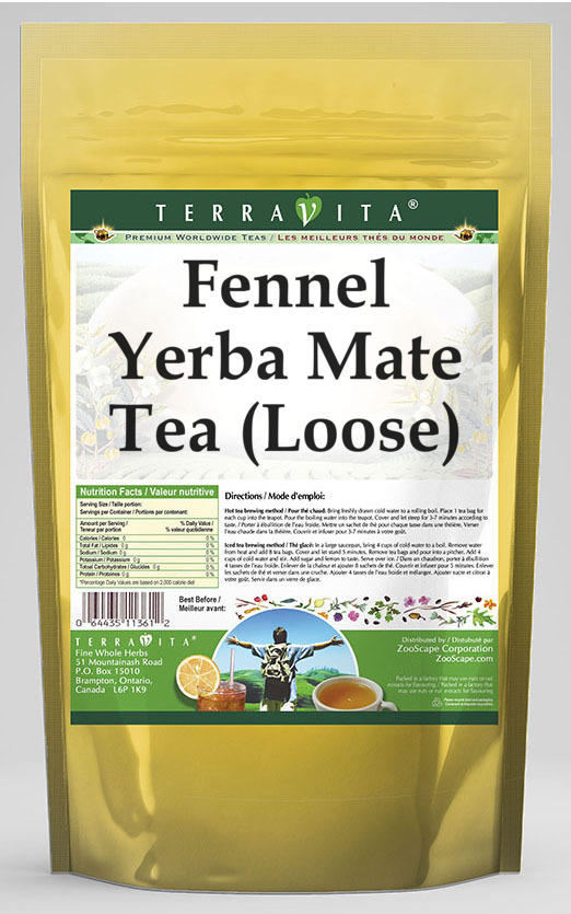 Fennel Yerba Mate Tea (Loose)