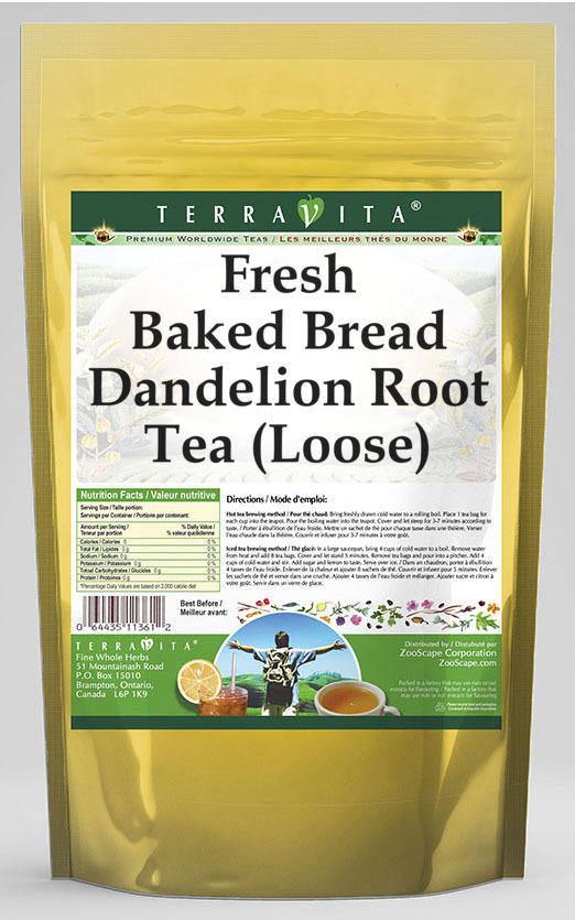 Fresh Baked Bread Dandelion Root Tea (Loose)