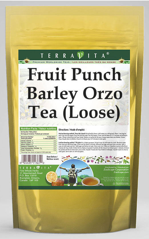 Fruit Punch Barley Orzo Tea (Loose)