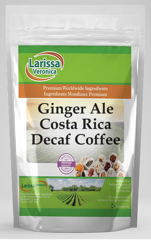 Ginger Ale Costa Rica Decaf Coffee