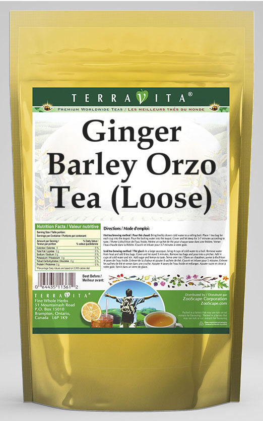 Ginger Barley Orzo Tea (Loose)