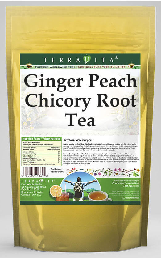 Ginger Peach Chicory Root Tea