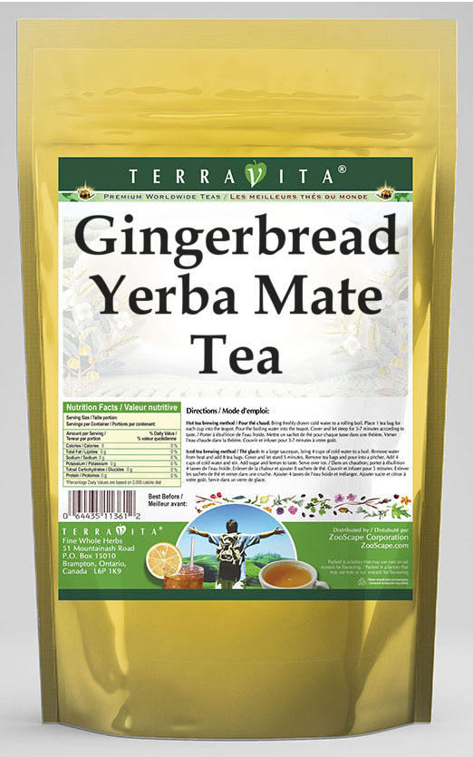 Gingerbread Yerba Mate Tea