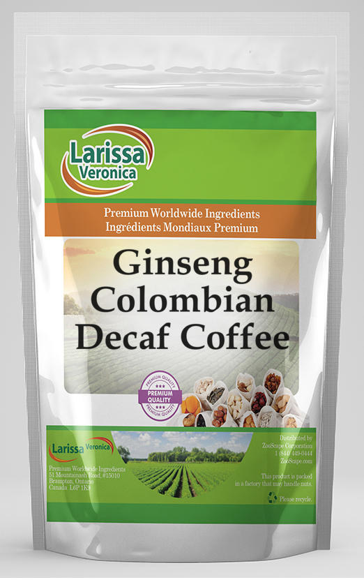 Ginseng Colombian Decaf Coffee