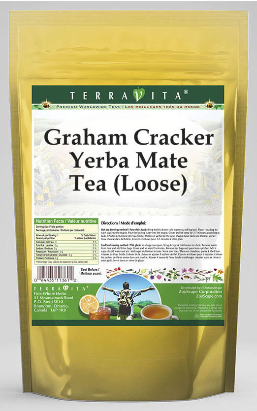 Graham Cracker Yerba Mate Tea (Loose)