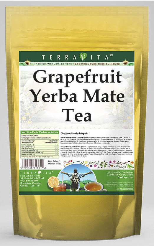 Grapefruit Yerba Mate Tea