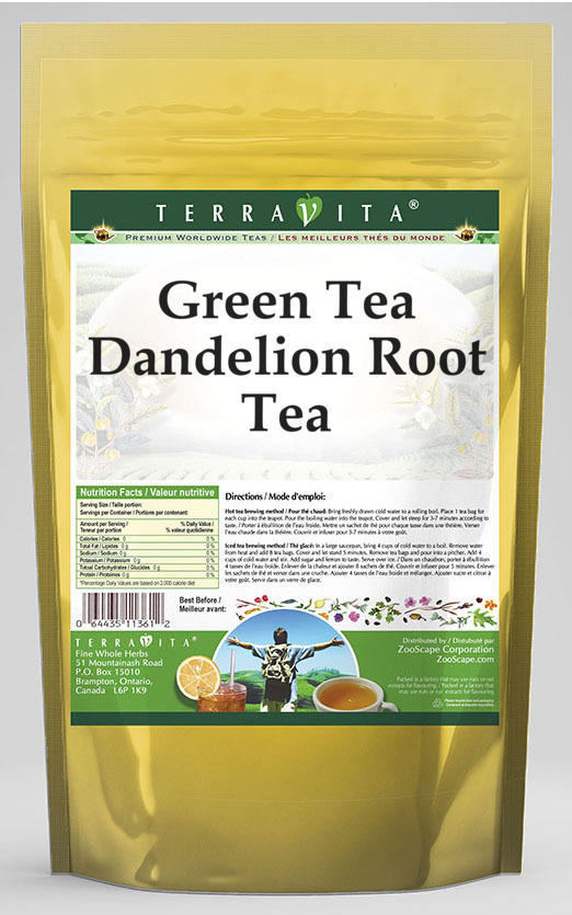 Green Tea Dandelion Root Tea