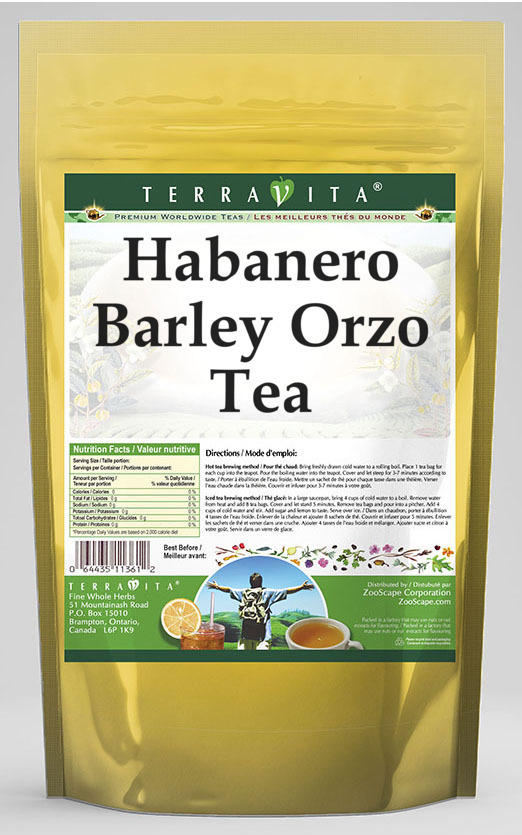 Habanero Barley Orzo Tea