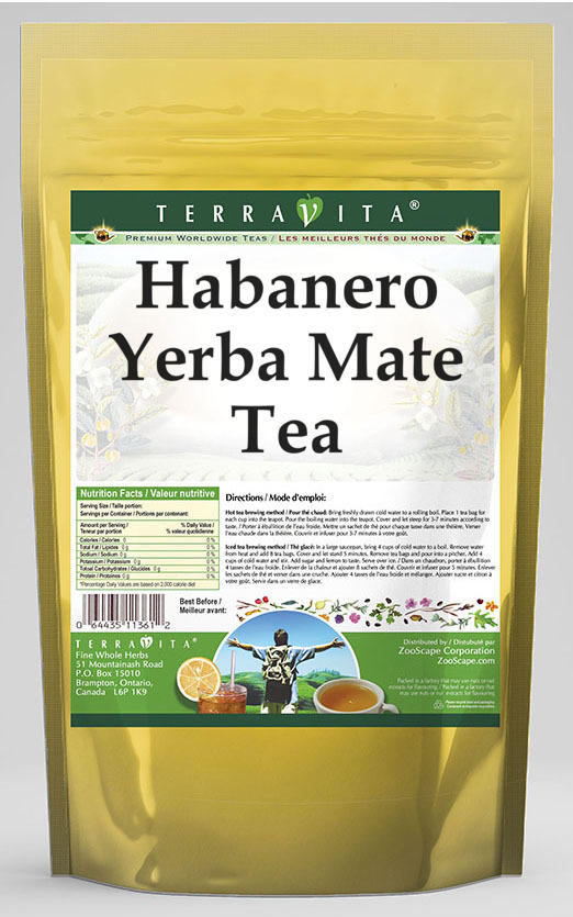 Habanero Yerba Mate Tea