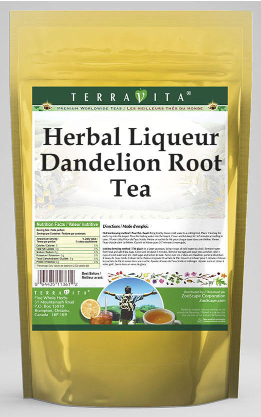 Herbal Liqueur Dandelion Root Tea