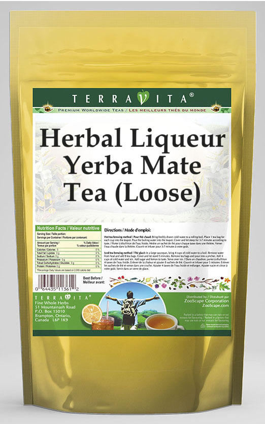 Herbal Liqueur Yerba Mate Tea (Loose)