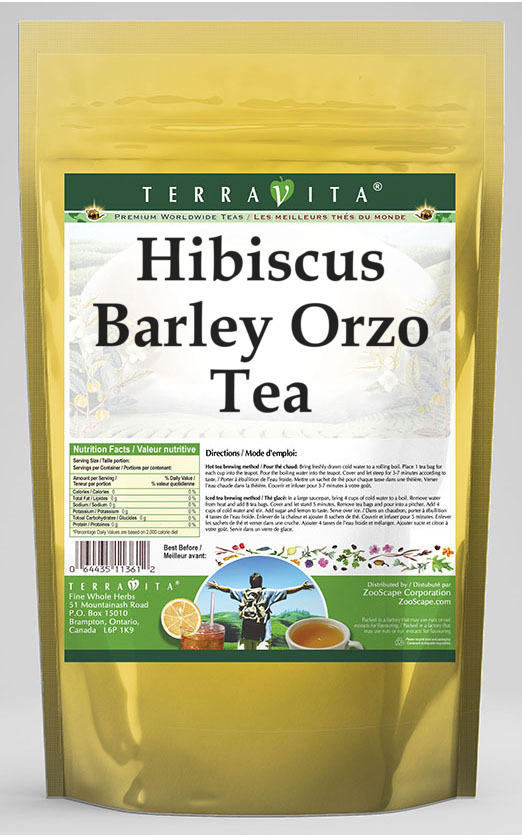 Hibiscus Barley Orzo Tea