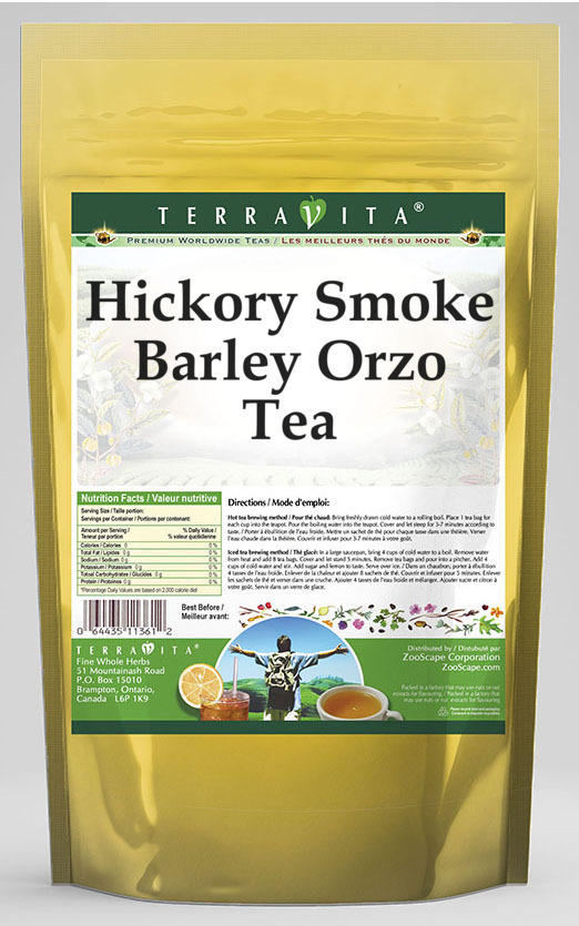 Hickory Smoke Barley Orzo Tea