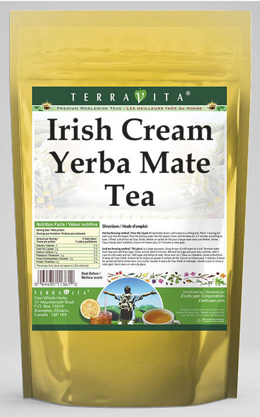 Irish Cream Yerba Mate Tea