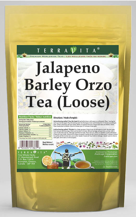 Jalapeno Barley Orzo Tea (Loose)