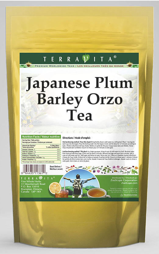 Japanese Plum Barley Orzo Tea