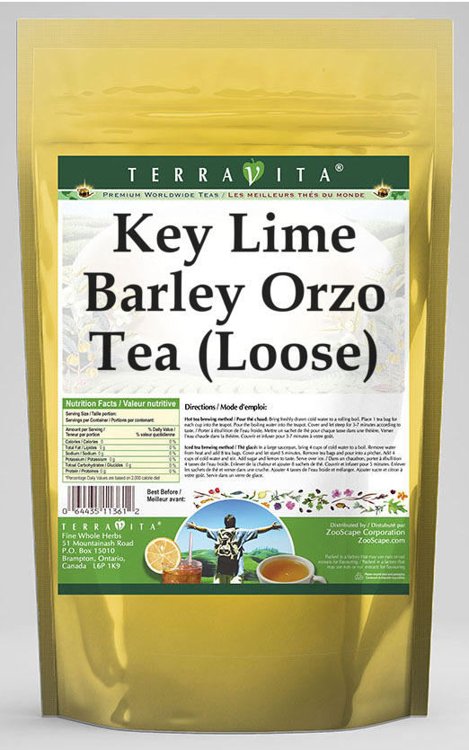 Key Lime Barley Orzo Tea (Loose)
