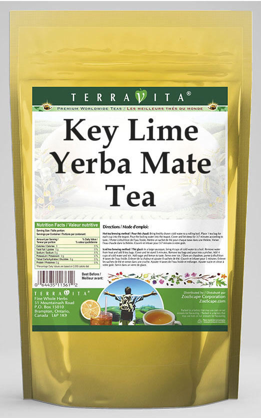 Key Lime Yerba Mate Tea