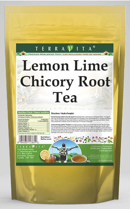 Lemon Lime Chicory Root Tea