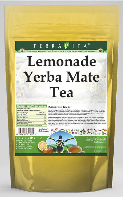 Lemonade Yerba Mate Tea