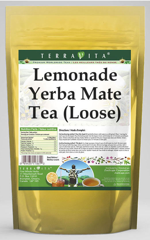 Lemonade Yerba Mate Tea (Loose)