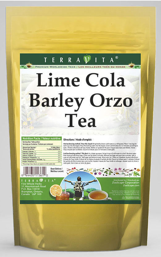 Lime Cola Barley Orzo Tea