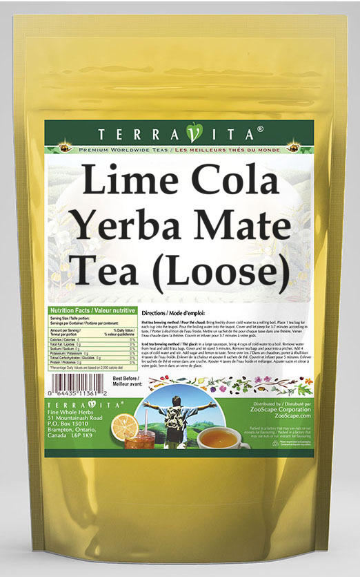 Lime Cola Yerba Mate Tea (Loose)