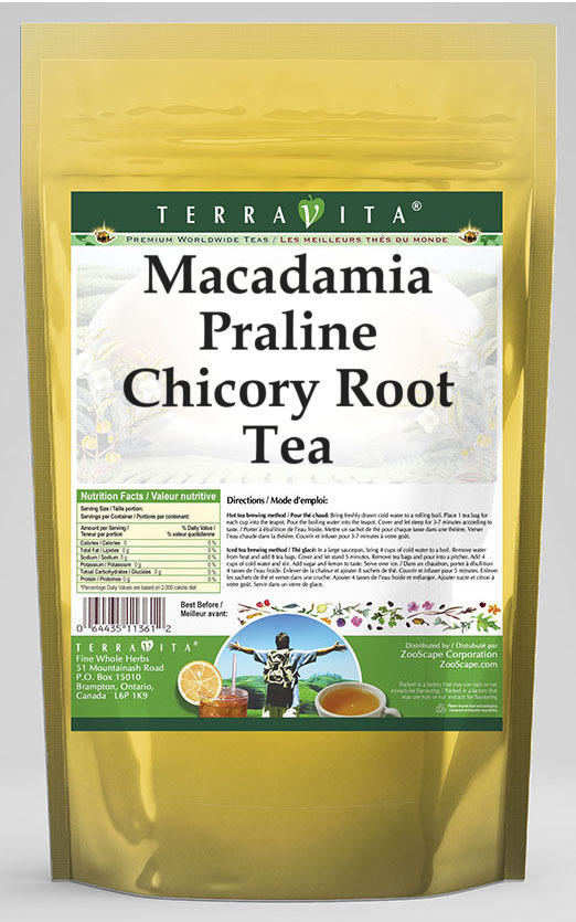 Macadamia Praline Chicory Root Tea