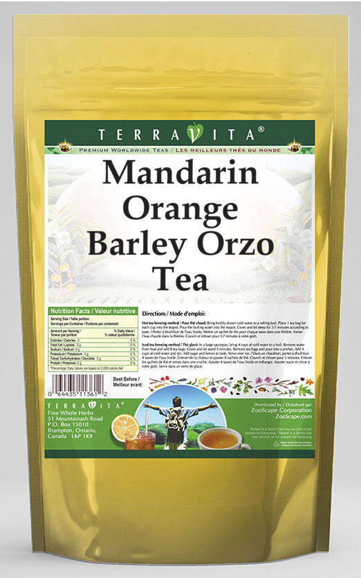 Mandarin Orange Barley Orzo Tea