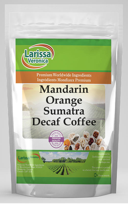 Mandarin Orange Sumatra Decaf Coffee