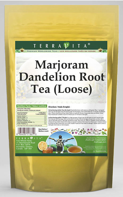 Marjoram Dandelion Root Tea (Loose)