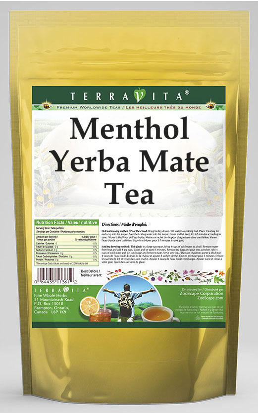 Menthol Yerba Mate Tea