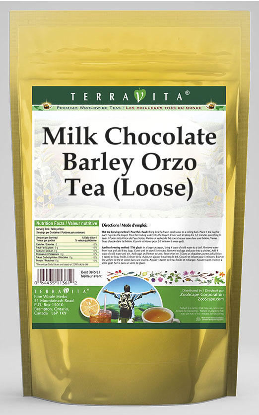 Milk Chocolate Barley Orzo Tea (Loose)