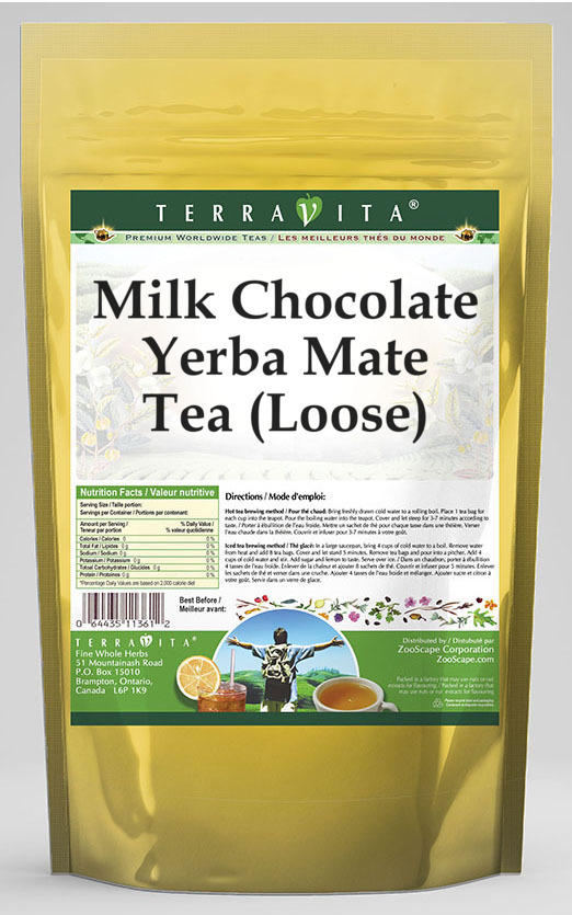 Milk Chocolate Yerba Mate Tea (Loose)