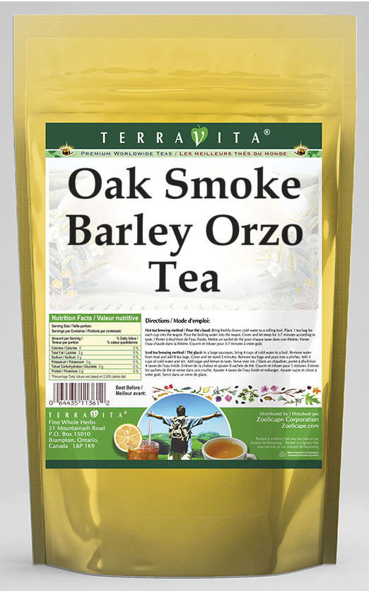 Oak Smoke Barley Orzo Tea