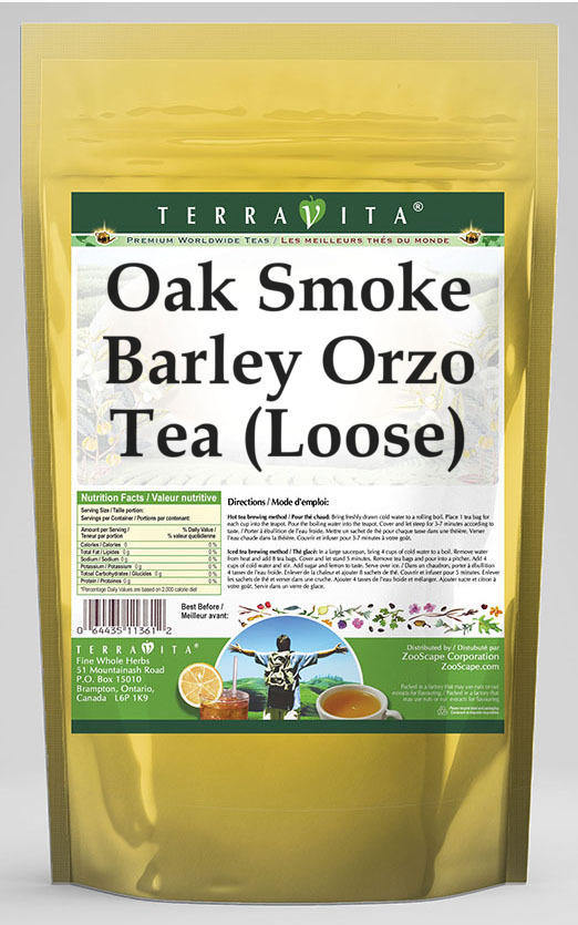Oak Smoke Barley Orzo Tea (Loose)