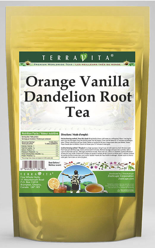 Orange Vanilla Dandelion Root Tea