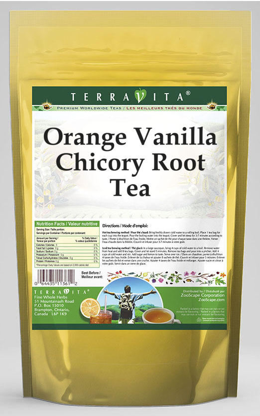 Orange Vanilla Chicory Root Tea