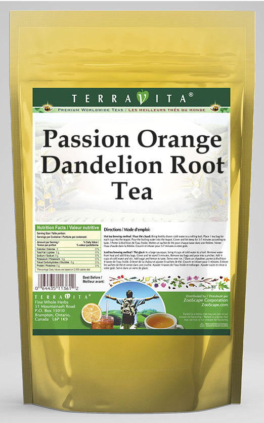 Passion Orange Dandelion Root Tea