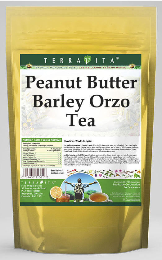 Peanut Butter Barley Orzo Tea