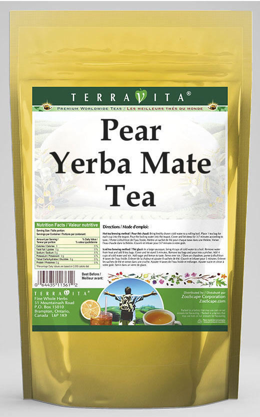 Pear Yerba Mate Tea