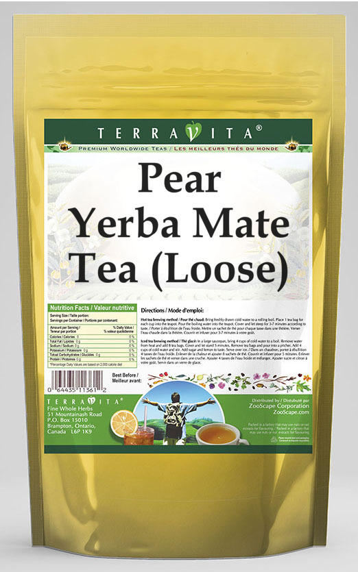 Pear Yerba Mate Tea (Loose)